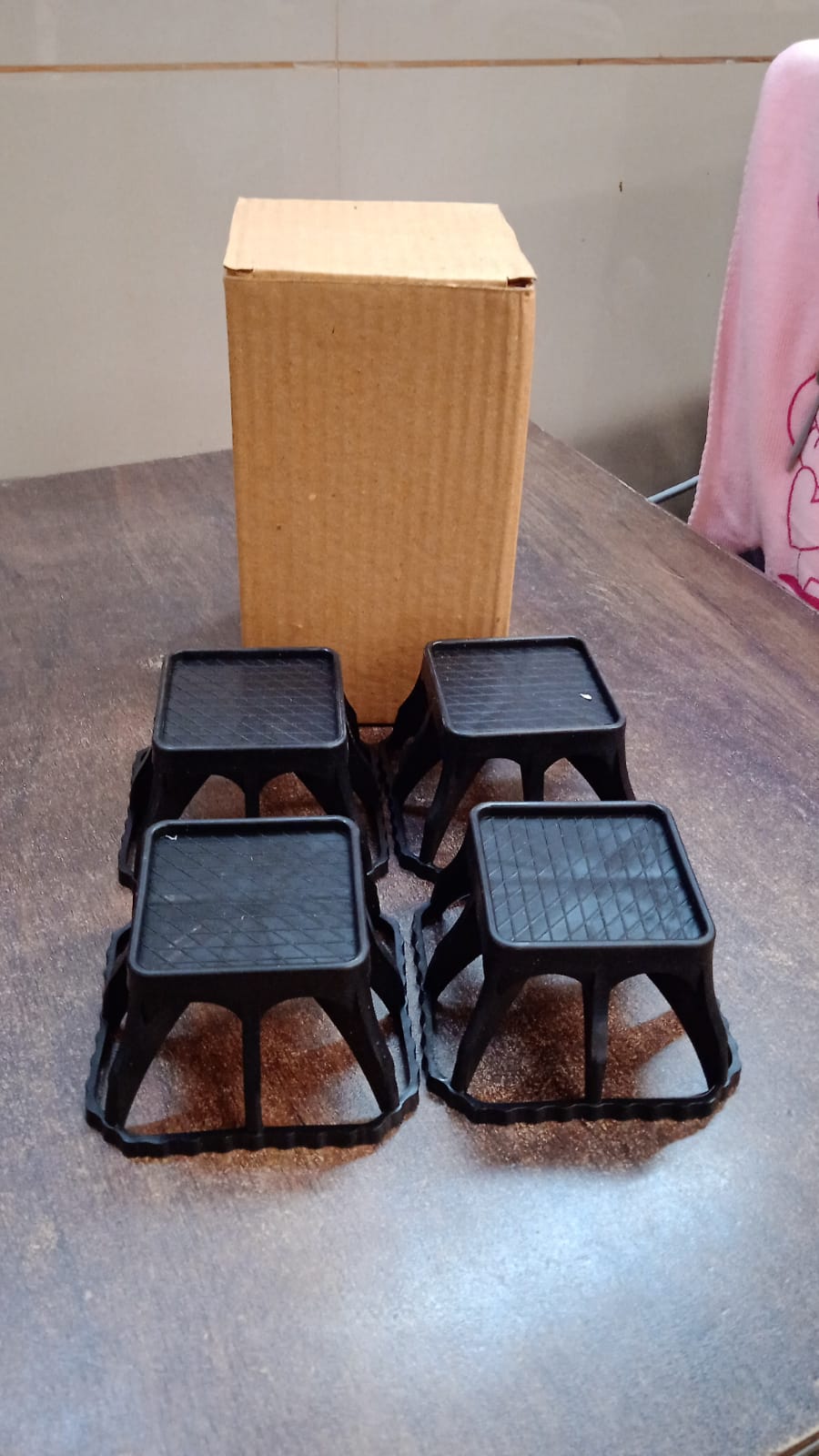 Multi-Purpose Plastic Washing Machine Stand (4 Pcs Set) Multi-Purpose Plastic Washing Machine Stand (4 Pcs Set)